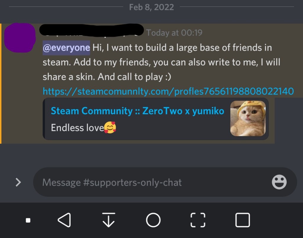 Saturday Spam – Discord Scams – Vol&nbsp;12